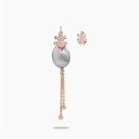 Ohrringe Dada Arrigoni Dame Happy Frog in Gold Diamante 0.32 Ct DHF16ORABRRDI - DHF16ORABRRDI